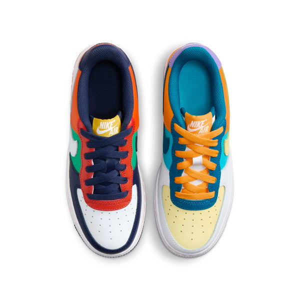 [FQ8368-902] Grade School Nike AIR FORCE 1 LOW 'WHAT THE AF1 (GS)'