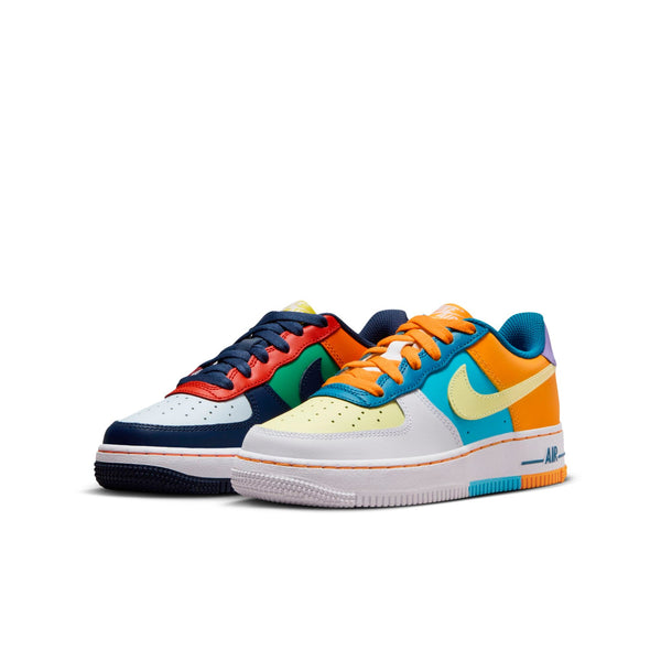 [FQ8368-902] Grade School Nike AIR FORCE 1 LOW 'WHAT THE AF1 (GS)'