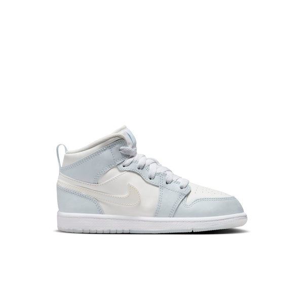 [FQ9118-400] Preschool Air Jordan Retro 1 Mid SE 'Blue Tint' (PS)