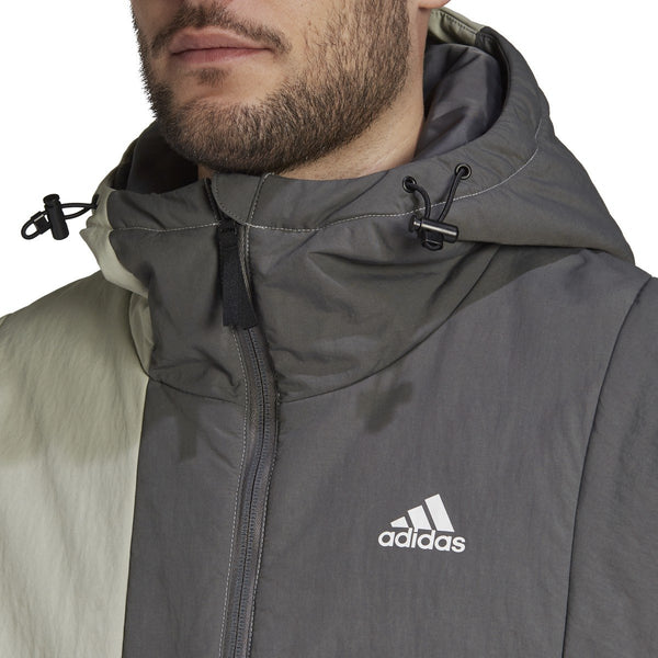 [FT2448] Mens Adidas Back to Sport Insulated Hooded Jacket