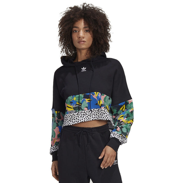 [GC6850] Womens Adidas HER Studio London Cropped Hoodie