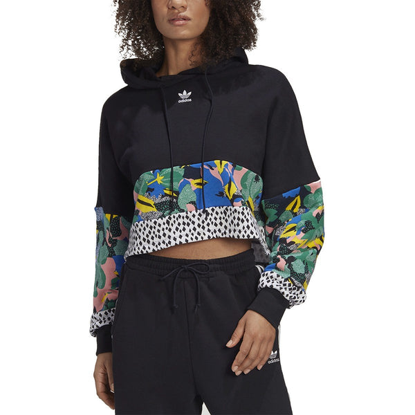 [GC6850] Womens Adidas HER Studio London Cropped Hoodie