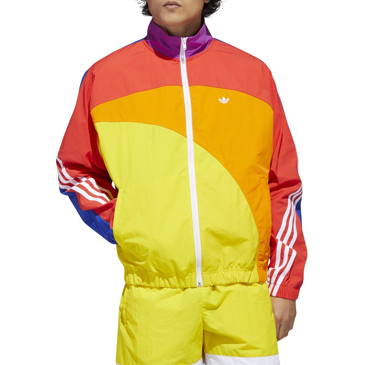 [GD0955] Mens Adidas Orginals Pride Off-Center Jacket