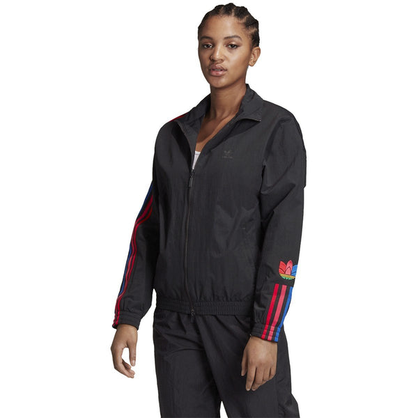 [GD2230] Womens Adidas Adidas Adicolor 3D Trefoil Track Jacket