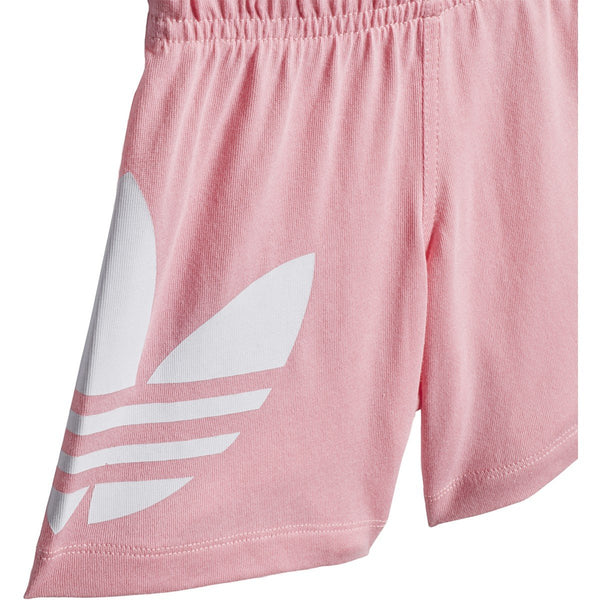 [GD2651] Kids Adidas Large Trefoil Short Tee Set