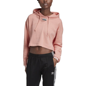 [GD3088] Womens Adidas R.Y.V. Cropped Hoodie