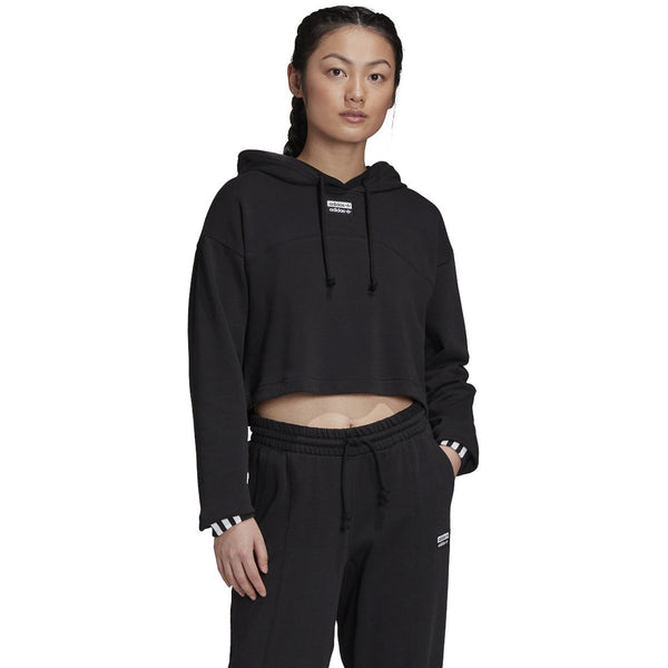 [GD3090] Womens Adidas Originals Cropped Hoodie