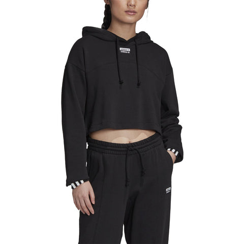 [GD3090] Womens Adidas Originals Cropped Hoodie