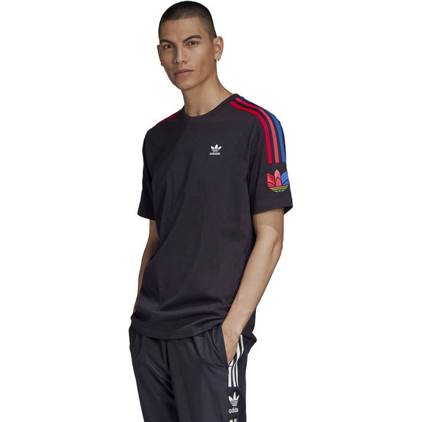 [GE0836] Mens Adidas Adicolor 3D Trefoil 3-Stripes Tee