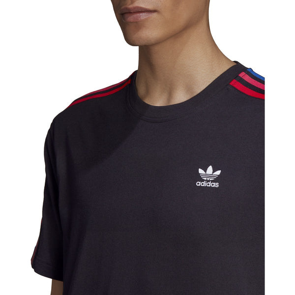[GE0836] Mens Adidas Adicolor 3D Trefoil 3-Stripes Tee