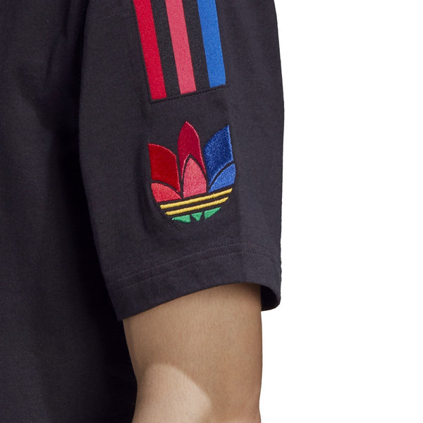 [GE0836] Mens Adidas Adicolor 3D Trefoil 3-Stripes Tee