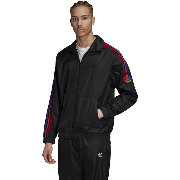 [GE0841] Mens Adidas 3D Trefoil 3-Stripes Track Jacket