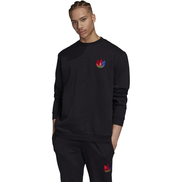 [GE0854] Mens Adidas 3D Trefoil Graphic Crewneck Sweatshirt