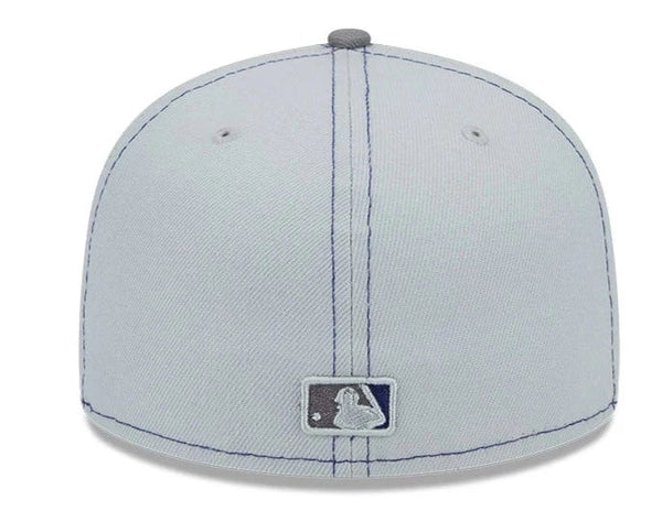 [60310875] MENS NEW ERA MLB NY YANKEES 5950 GRAY POP FITTED - GRAY
