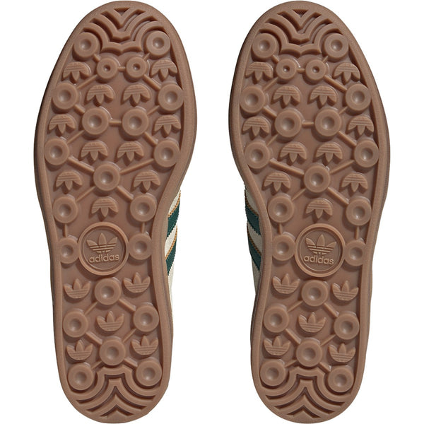 [ID7056] Womens Adidas GAZELLE BOLD 'MAGIC BEIGE COLLEGIATE GREEN'