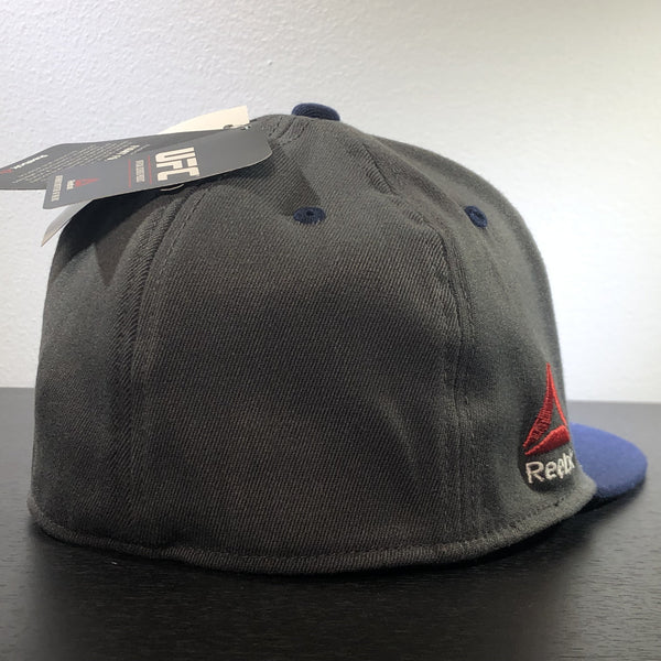 [M851Z] UFC Flexfit Hat - Grey | Navy