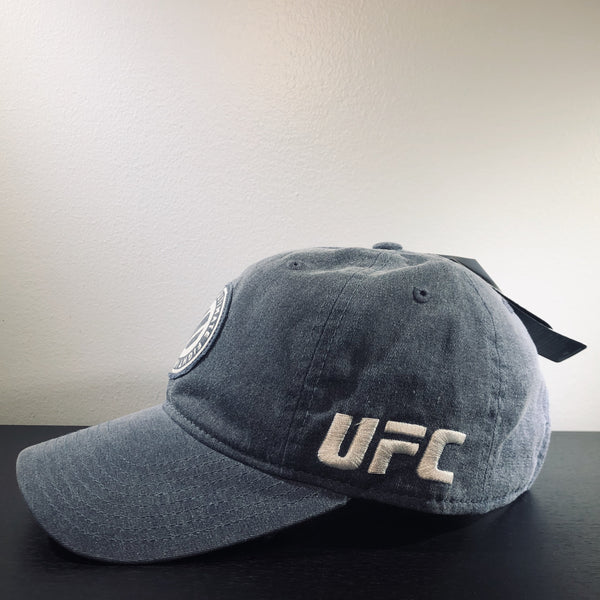 [EZ78Z] UFC Dad Adjustable Slouch Strapback Hat - Denim Blue