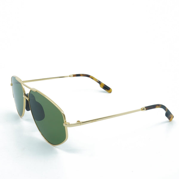 [KZ40014U30N] Mens Kenzo Round Oval Gold Sunglasses