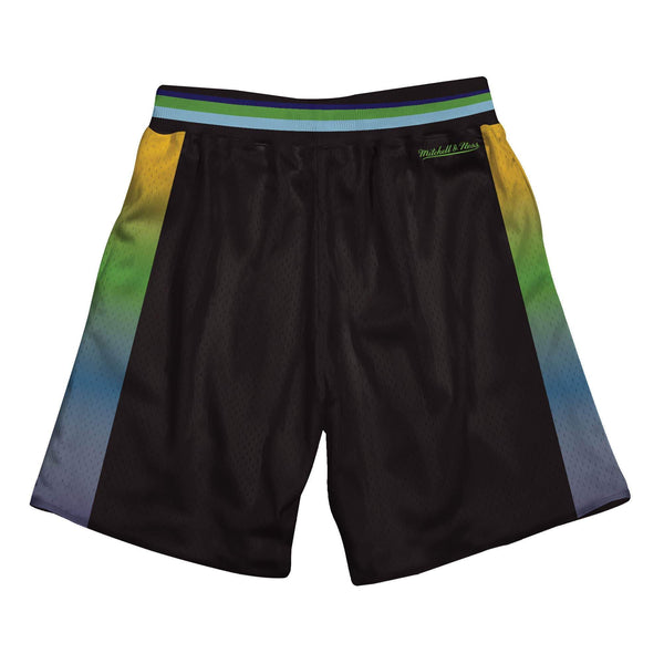 [LA355P-TBR-K-CJ1] Mens Mitchell & Ness MLB Returning Champions Shorts Rays