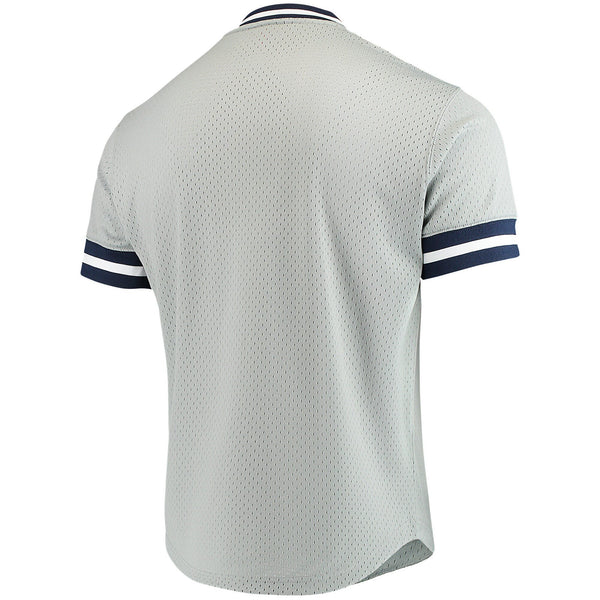 [LA85JP-NYY-G-CUN] Mens Mitchell & Ness MLB Mesh V-Neck Yankees