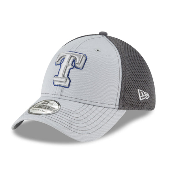 [11594962] Mens New Era MLB 39Thirty Neo Flex Fit Cap - Texas Rangers
