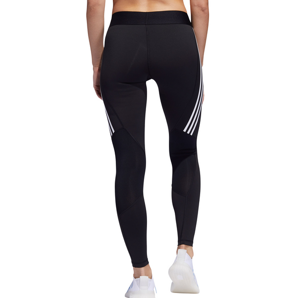 [FJ7173] Womens Adidas Alphaskin 3-Stripes Long Tights