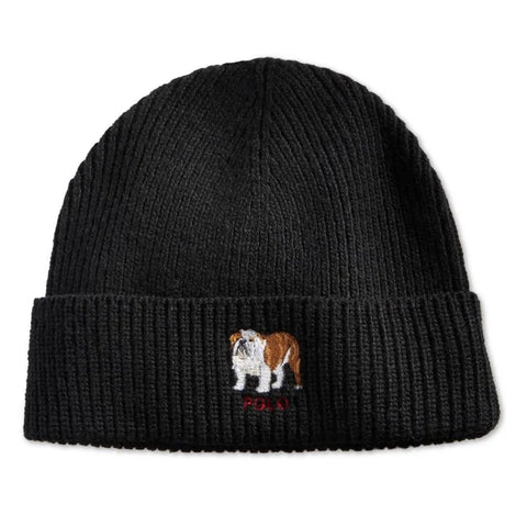 [PC0366-001] Mens Polo Ralph Lauren Bulldog Cuff Hat