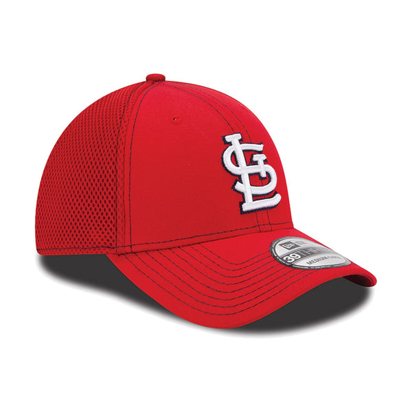[10059498] Mens New Era MLB Neo 39Thirty Flex Fit - St Louis Cardinals