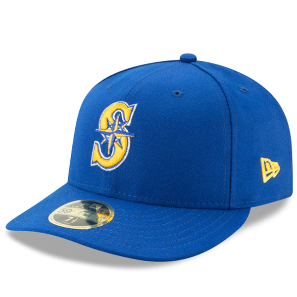 [70367398] Mens New Era MLB Low Profile Authentic 59Fifty - Seattle Mariners