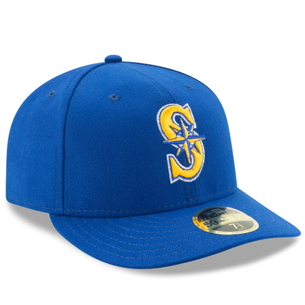 [70367398] Mens New Era MLB Low Profile Authentic 59Fifty - Seattle Mariners