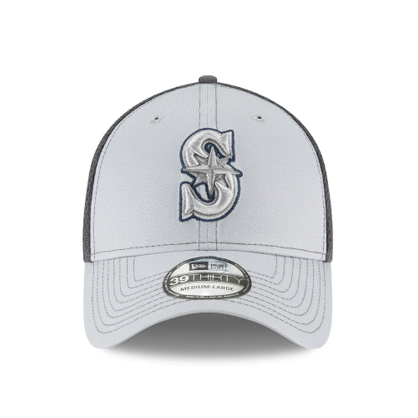 [11594965] Mens New Era MLB 39Thirty Neo Flex Fit Cap - Seattle Mariners