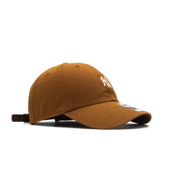 Mens 47 Brand NY Yankees Hirano Clean Up Strapback - Dark Orange