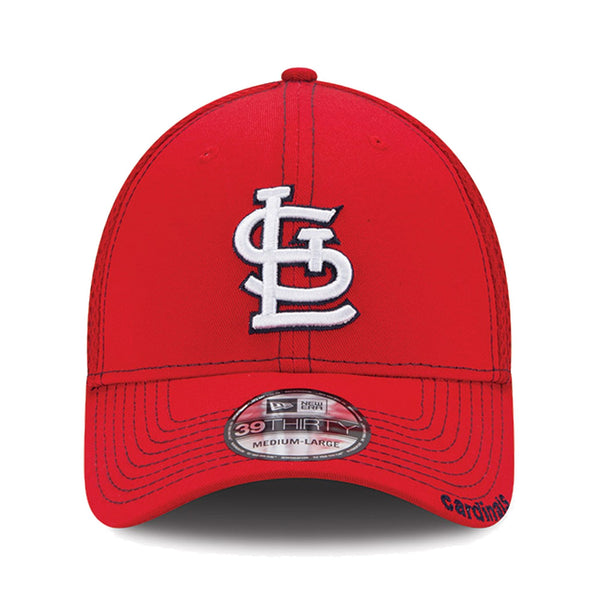 [10059498] Mens New Era MLB Neo 39Thirty Flex Fit - St Louis Cardinals