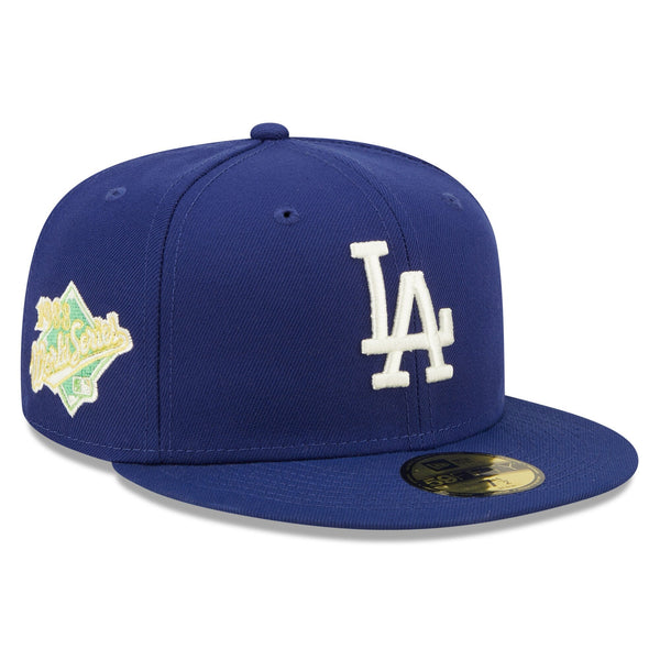 [60288265] Mens New Era MLB 59Fifty 1988 World Series Citrus Pop - LA Dodgers