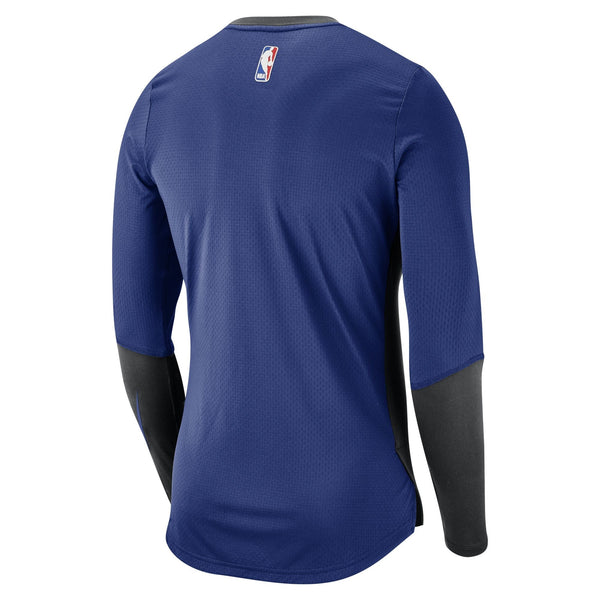 [AJ5376-010] Mens Nike NBA Golden State Warriors Dri-Fit Long Sleeve Shirt