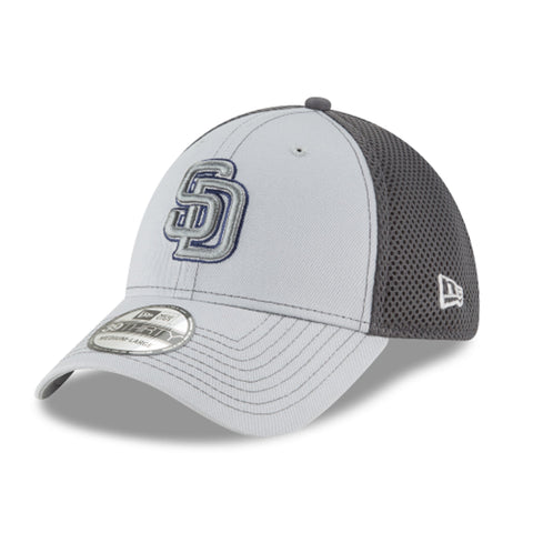 [11594967] Mens New Era MLB 39Thirty Neo Flex Fit Cap - San Diego Padres