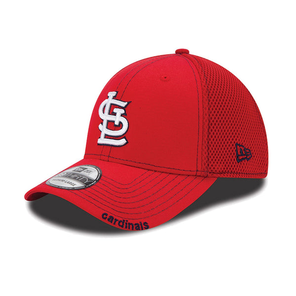 [10059498] Mens New Era MLB Neo 39Thirty Flex Fit - St Louis Cardinals
