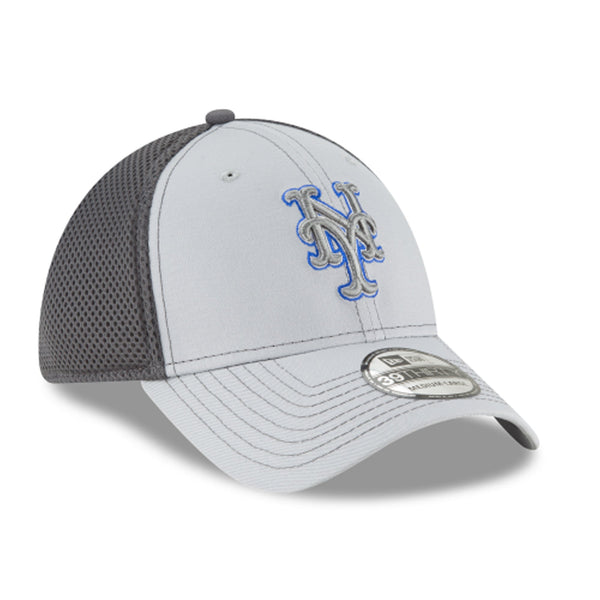 [11594972] Mens New Era MLB 39Thirty Neo Flex Fit Cap - New York Mets