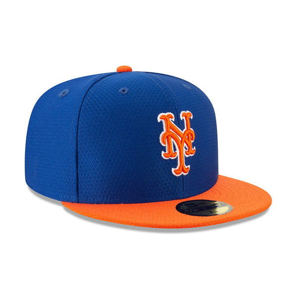 [10989060] Mens New Era MLB Authentic 59Fifty Fitted - 2016 New York Mets