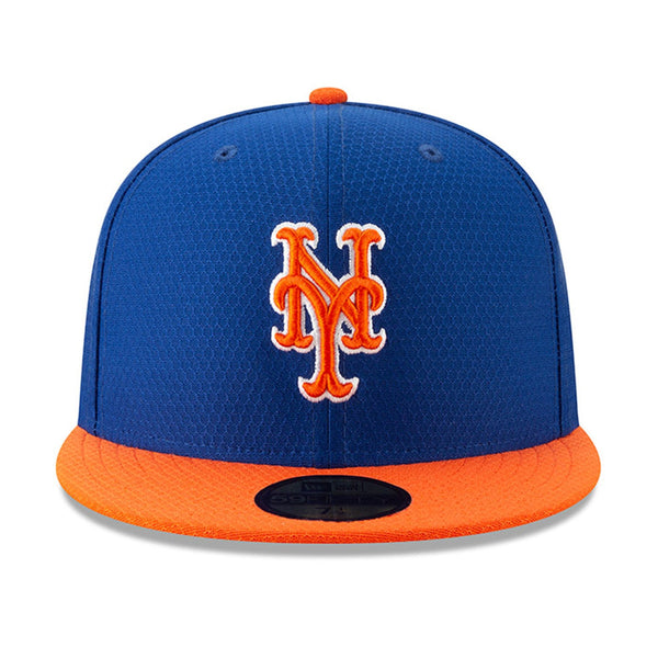 [10989060] Mens New Era MLB Authentic 59Fifty Fitted - 2016 New York Mets