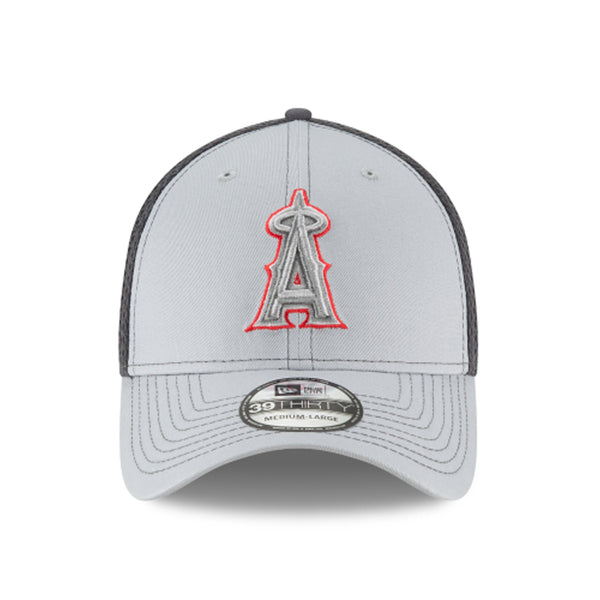 [11594989] Mens New Era MLB 39Thirty Neo Flex Fit Cap - Los Angeles Angels