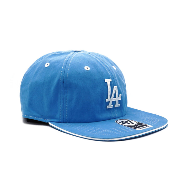 Mens 47 Brand LA Dodgers Captain Snapback - Light Blue