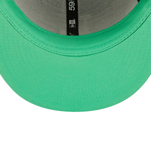 [60288265] Mens New Era MLB 59Fifty 1988 World Series Citrus Pop - LA Dodgers