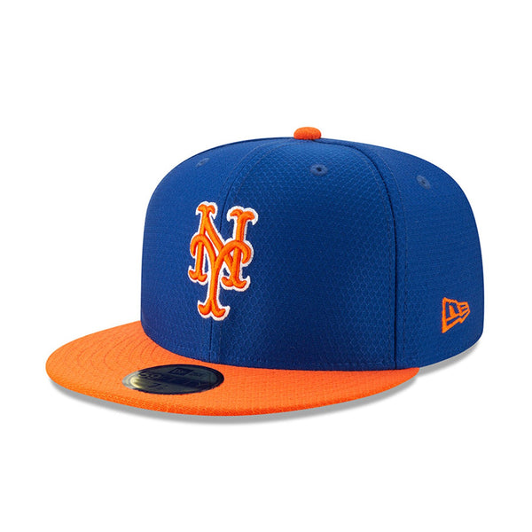 [10989060] Mens New Era MLB Authentic 59Fifty Fitted - 2016 New York Mets