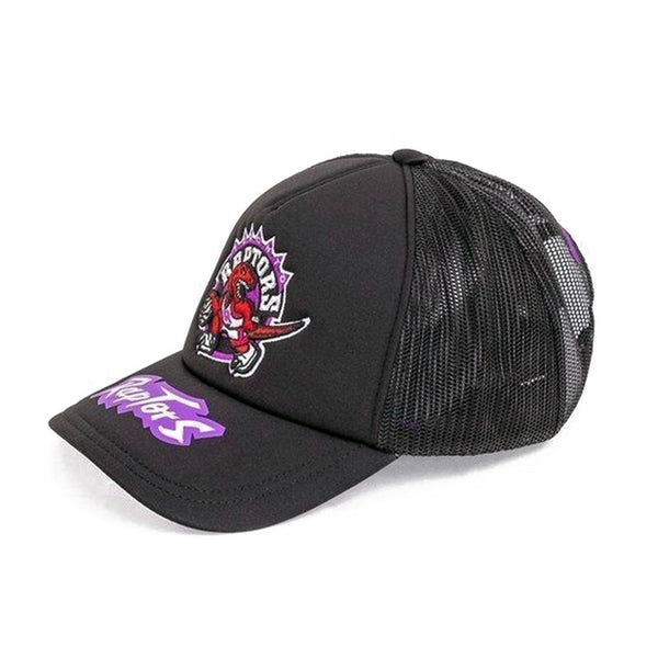 [5HSSSH22020-TRABLCK] MENS NBA TORONTO RAPTORS TEAM ORIGINS TRUCKER SNAPBACK