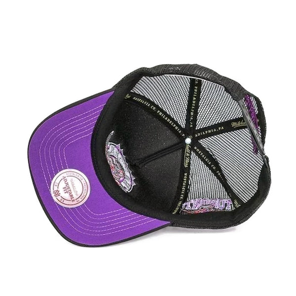 [5HSSSH22020-TRABLCK] MENS NBA TORONTO RAPTORS TEAM ORIGINS TRUCKER SNAPBACK
