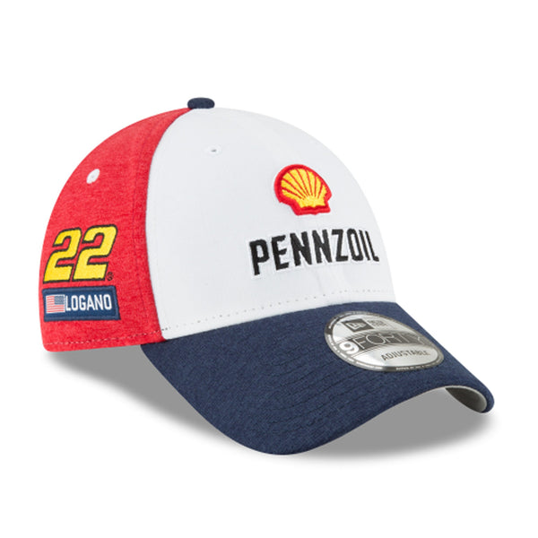 [11551210] Mens New Era Nascar 9Forty American Salute Cap - Joey Logano