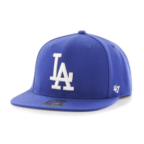 Mens 47 Brand LA Dodgers Captain Snapback - Blue