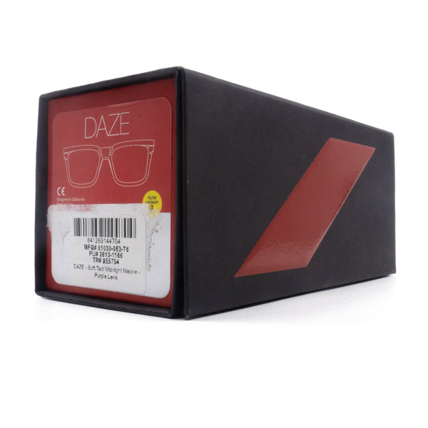 [61030-053-78] Mens 100% Daze Soft Tact Sunglasses