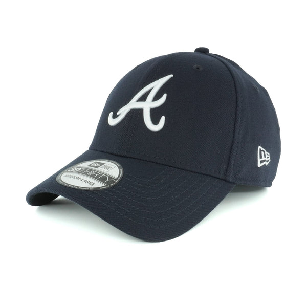 [10975840] Mens New Era MLB Team Classic 3930 Flex - Atlanta Braves